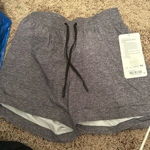 New with tags lululemon gray shorts